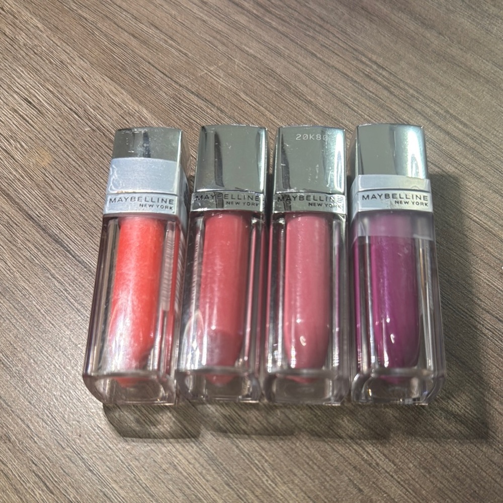 Maybelline Lip Gloss Set - 005,080,095,030